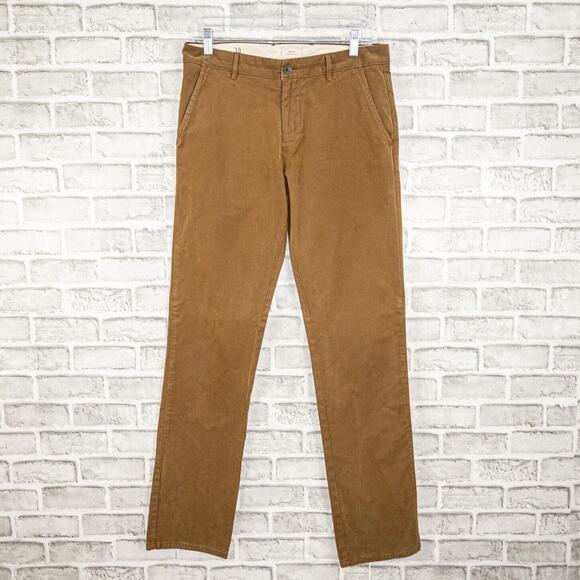 Apolis Global Citizen Slim fit Utility Chino Pants Light Brown Size 30 - Picture 1 of 10